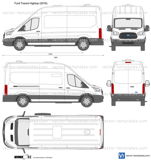 Ford Transit 250 Template