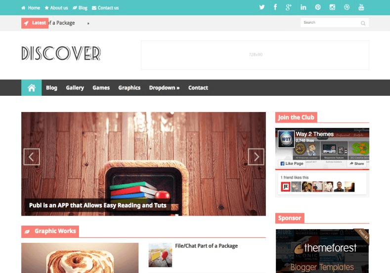 Free blogger templates responsive