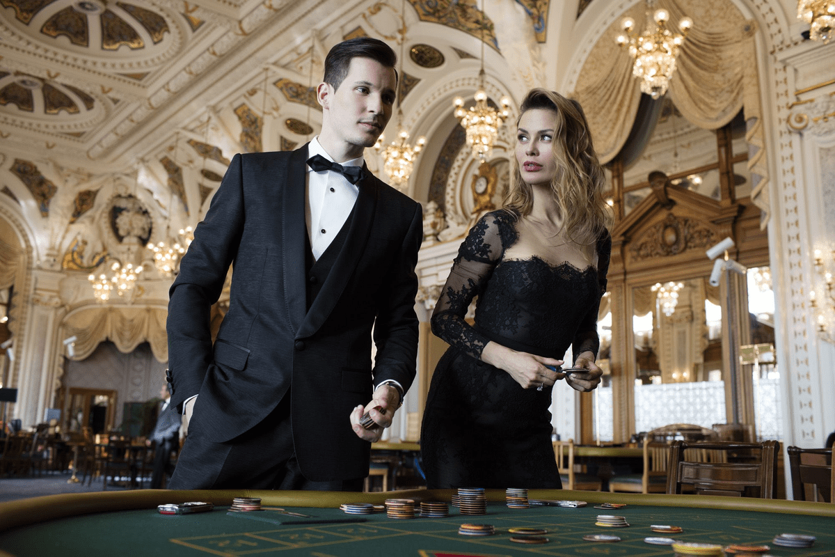 strapless open back dress Casino Royale : Dress (Casino Red) main image 1