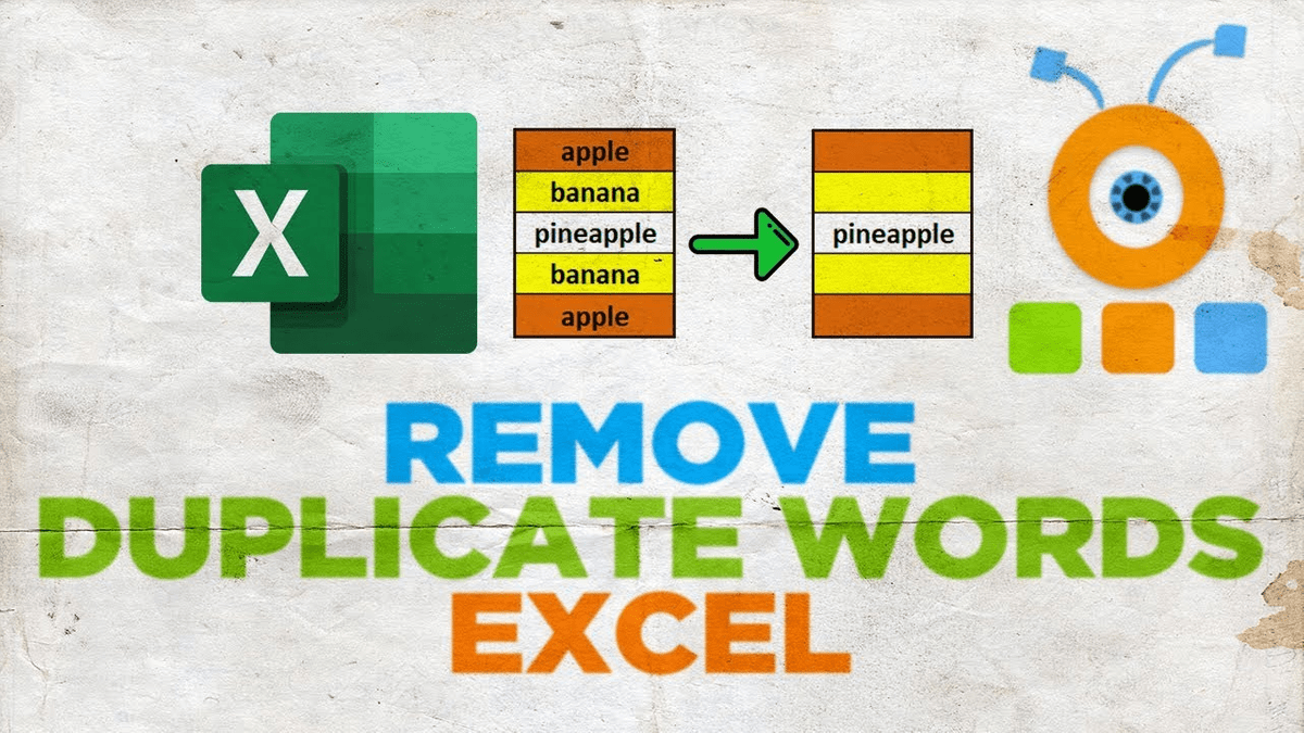 Remove duplicate rows in excel 2011 for mac