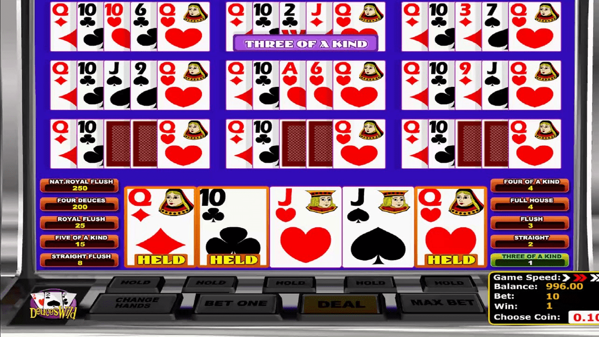 Play Video Poker Free Deuces Wild Play free deuces wild video poker