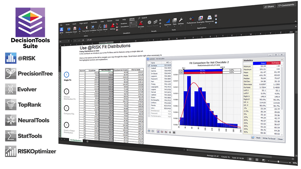 Palisade decision tools excel for mac