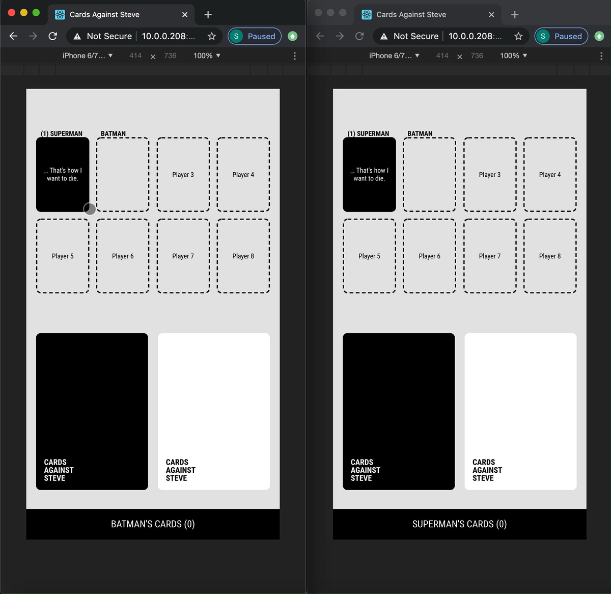 Cards against humanity online multiplayer unblocked