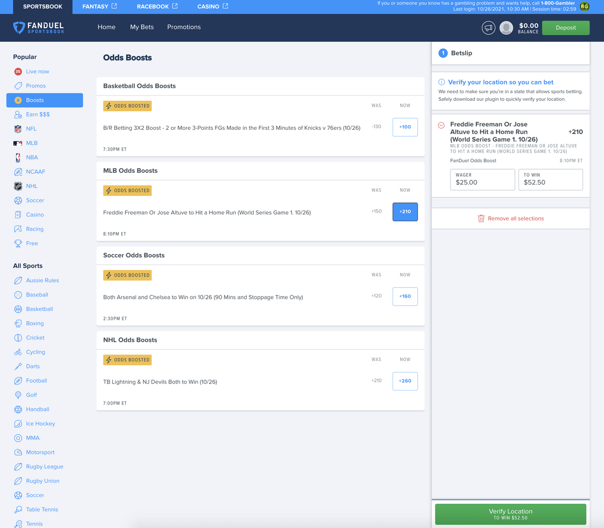 Fanduel sportsbook customer service phone number