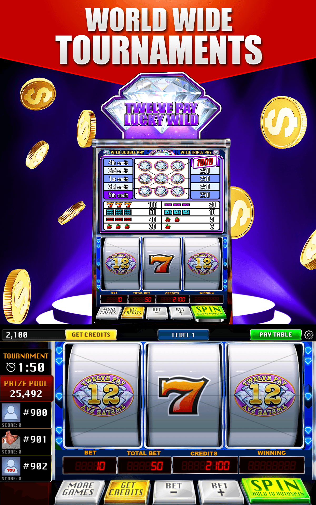 Free casino slots download games