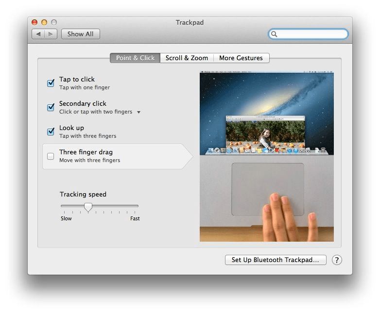 Mac touchpad gestures for windows