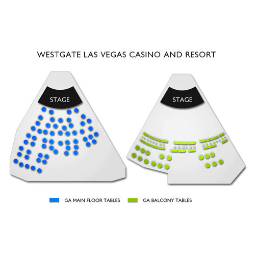 Westgate las vegas resort casino interior layout