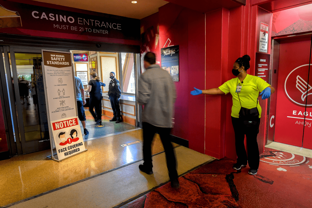 San manuel casino valet parking