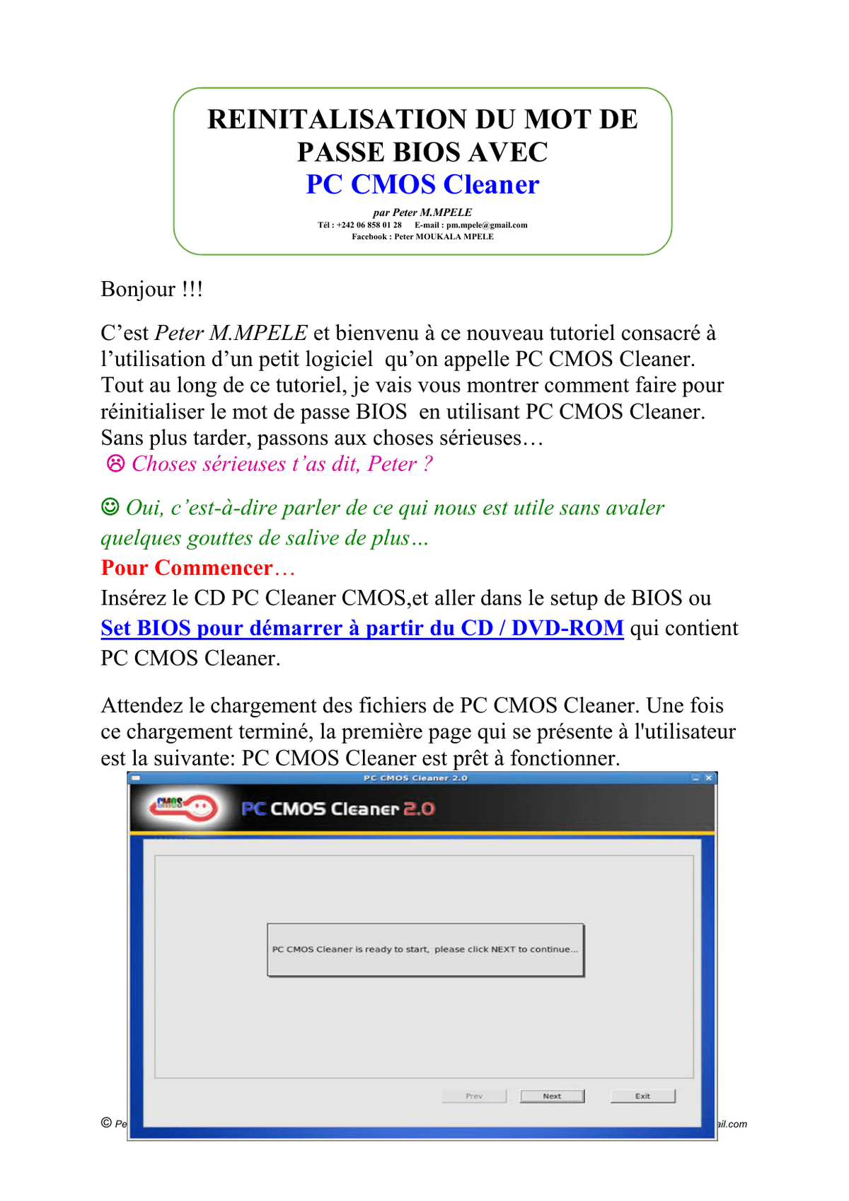 Pc cmos cleaner 2.0 free download