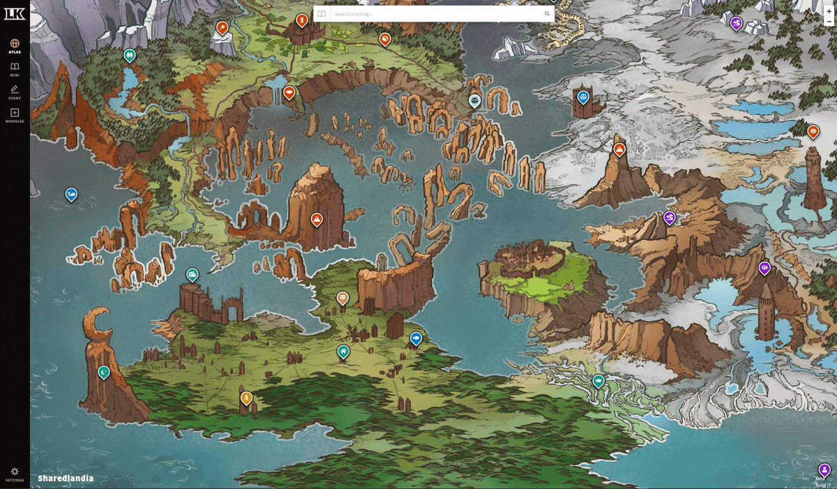 Writers tool fantasy map creator