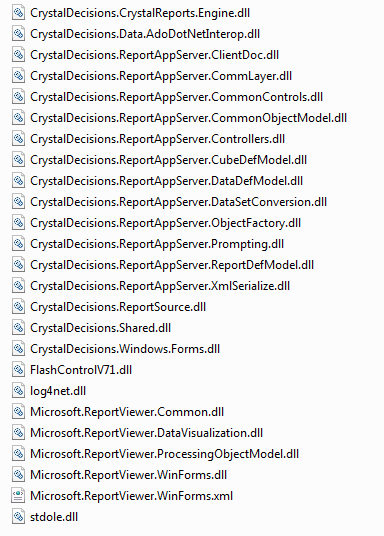 Sap crystal reports runtime engine for .net framework 3...