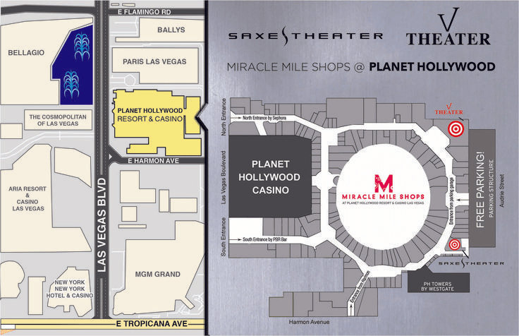 Map paris casino las vegas