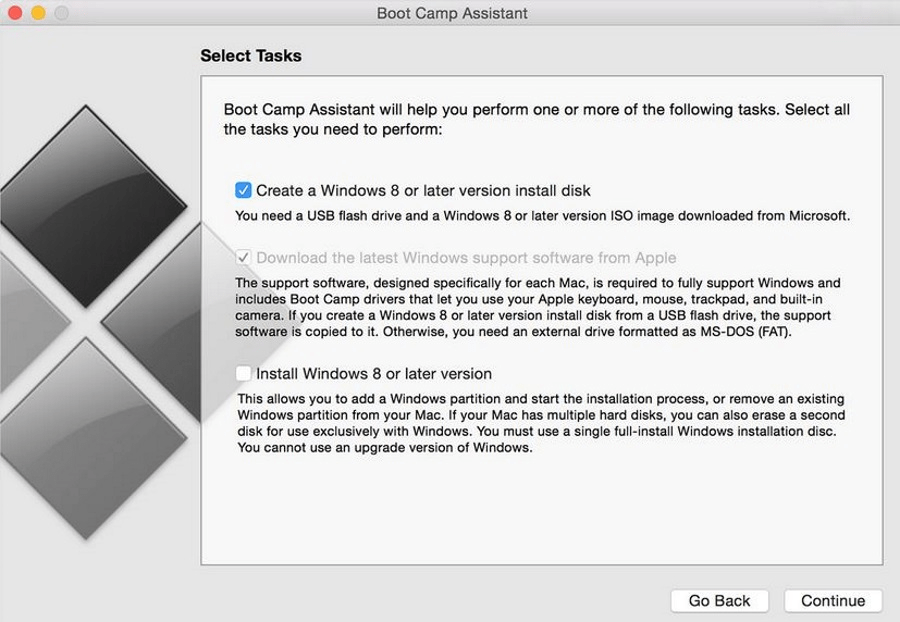 How much should i partition for windows 10 on mac