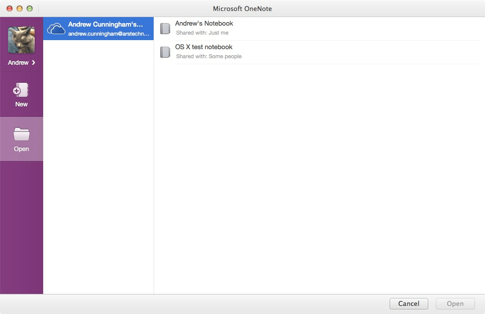Office note app for mac