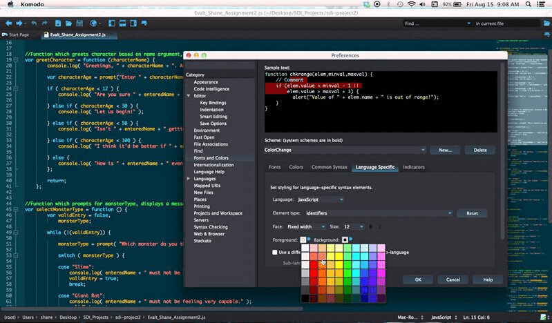 Code writing program for mac