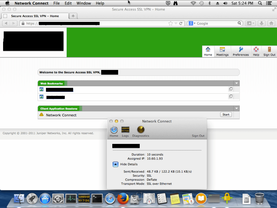 New firefox for mac doesn't work