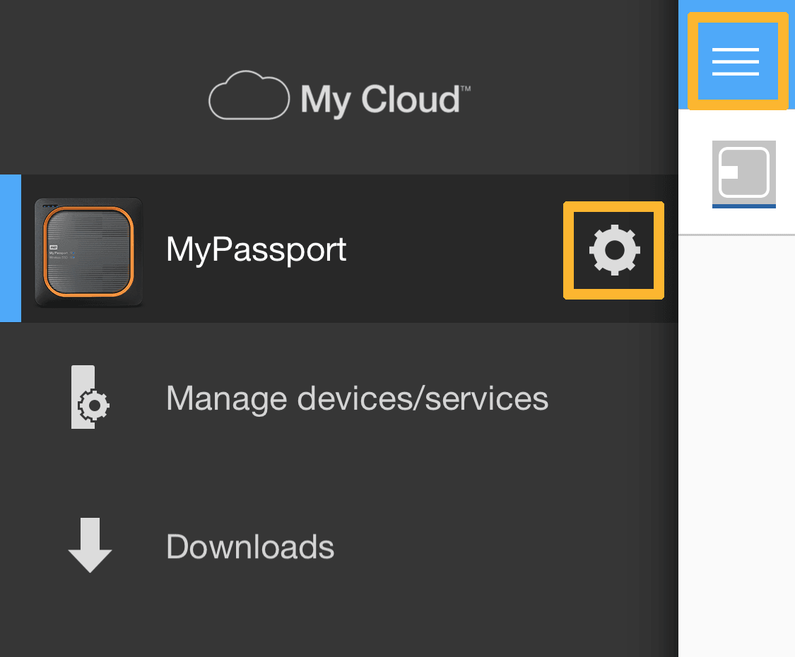Set up a network password for wd my passport pro on a m...