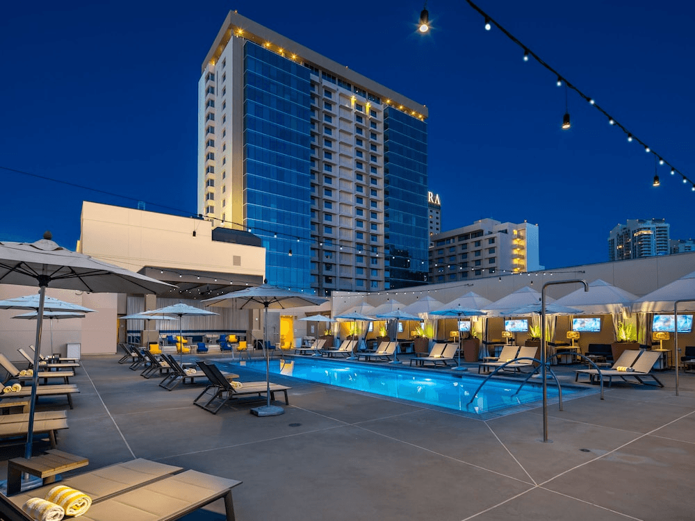 Sahara hotel las vegas street view