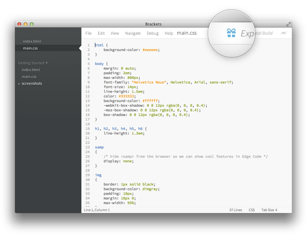 Brackets text editor for mac