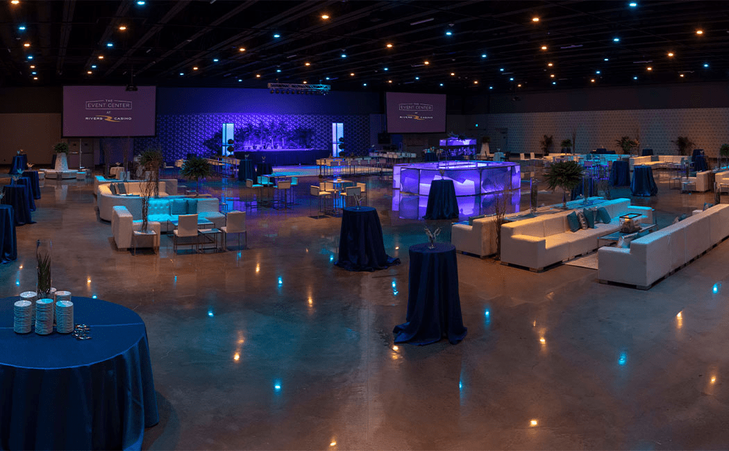 Rivers casino event center seating capacity