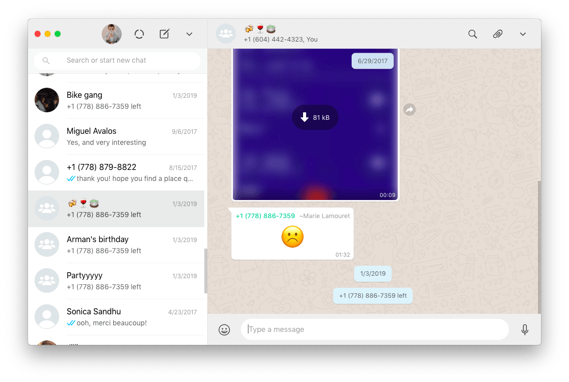 Xm Qr Code Whatsapp messenger for mac os