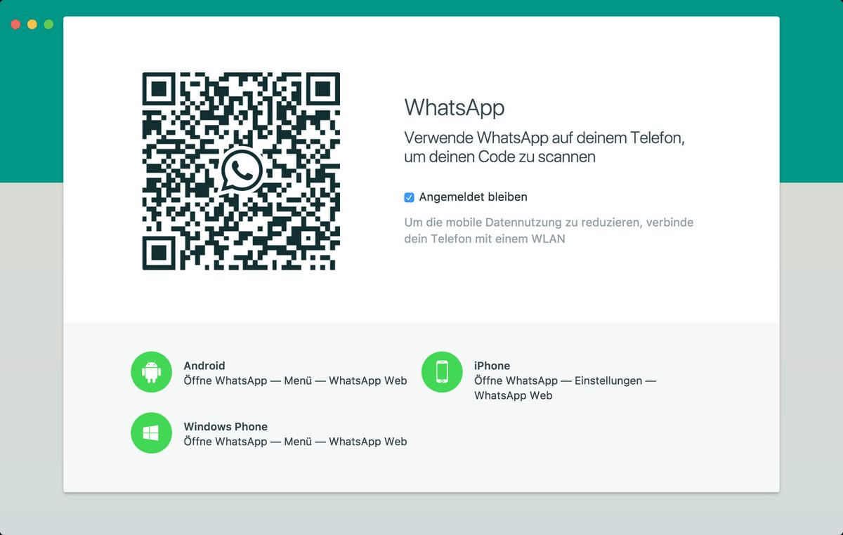 Desktop app for whatsapp mac
