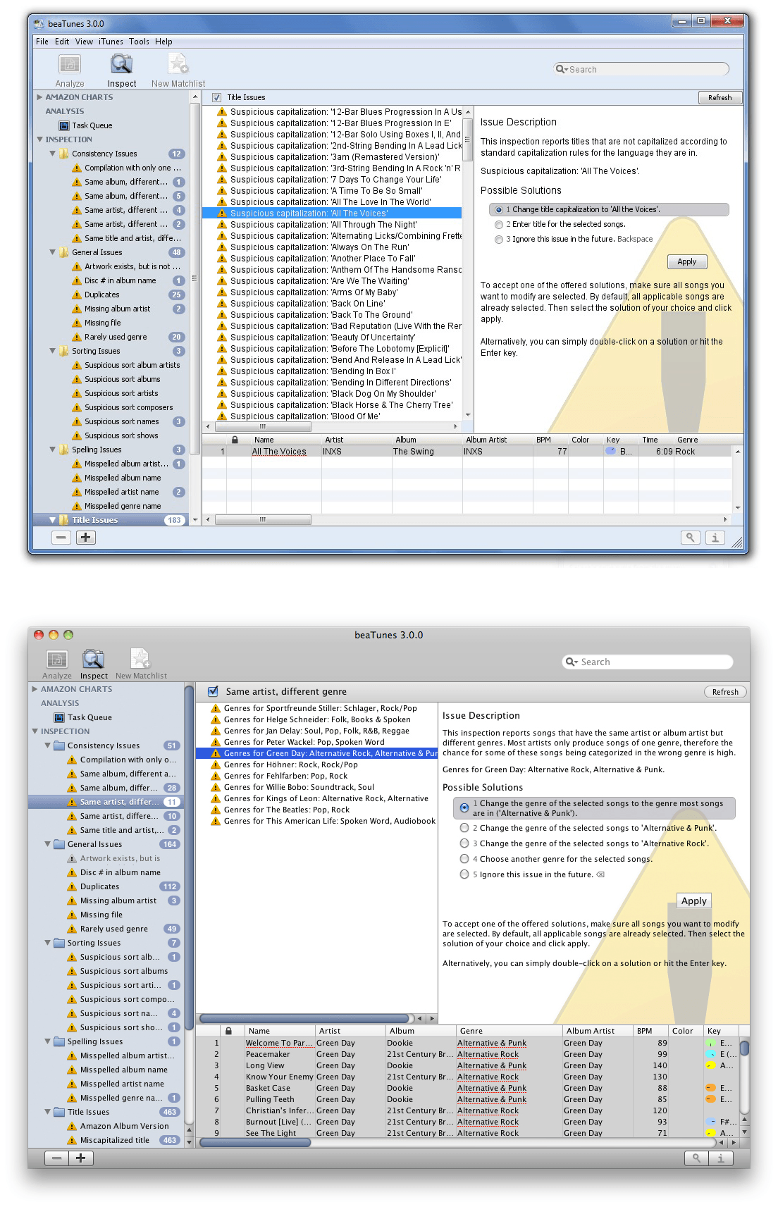 Scan mp3 files for errors mac free