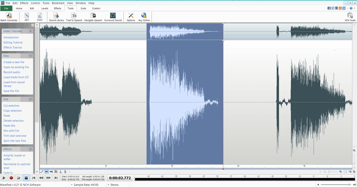 Simple audio editing software for mac