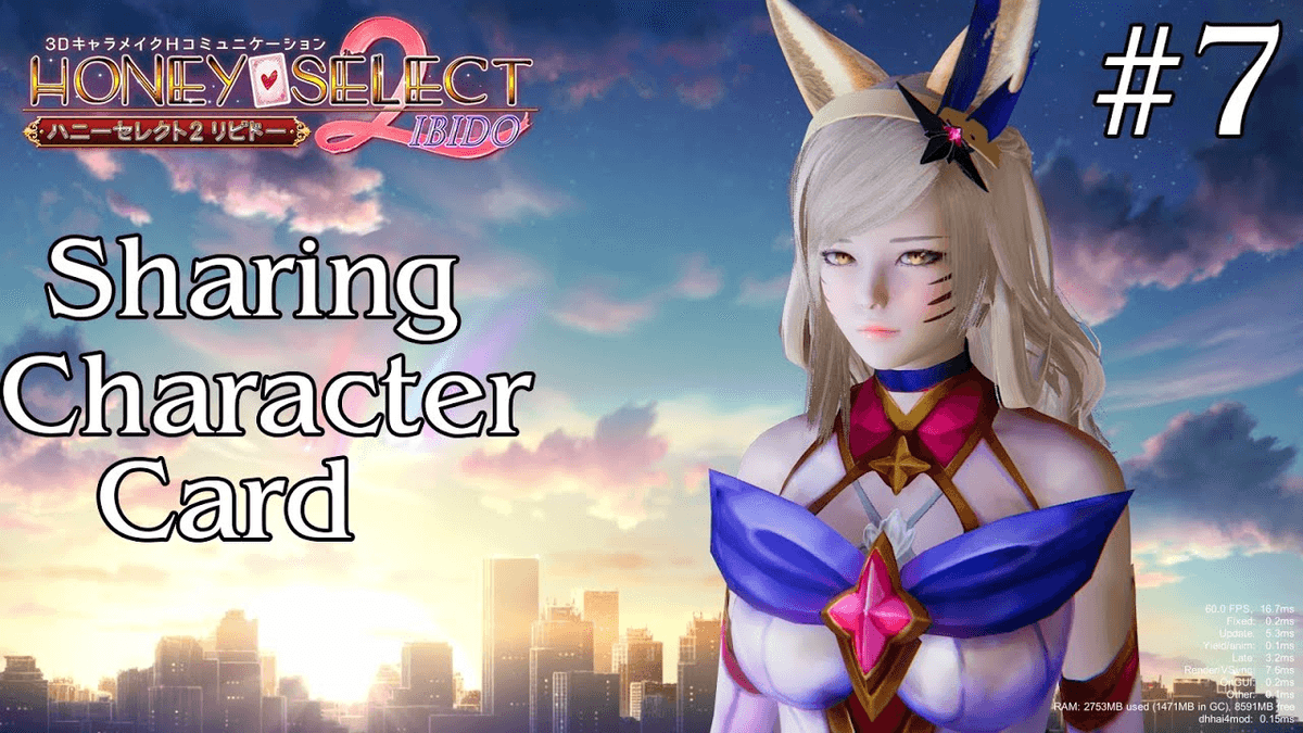 Honey select 2 card character