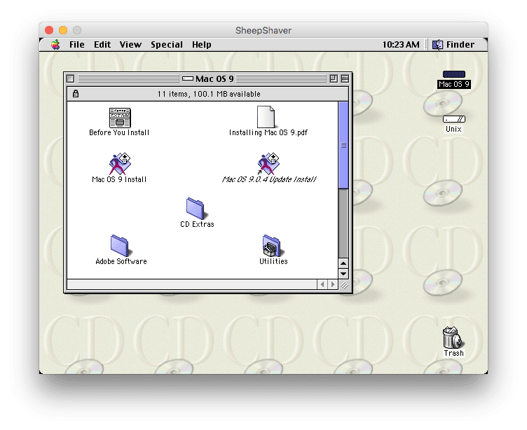 Mac os system files emulator