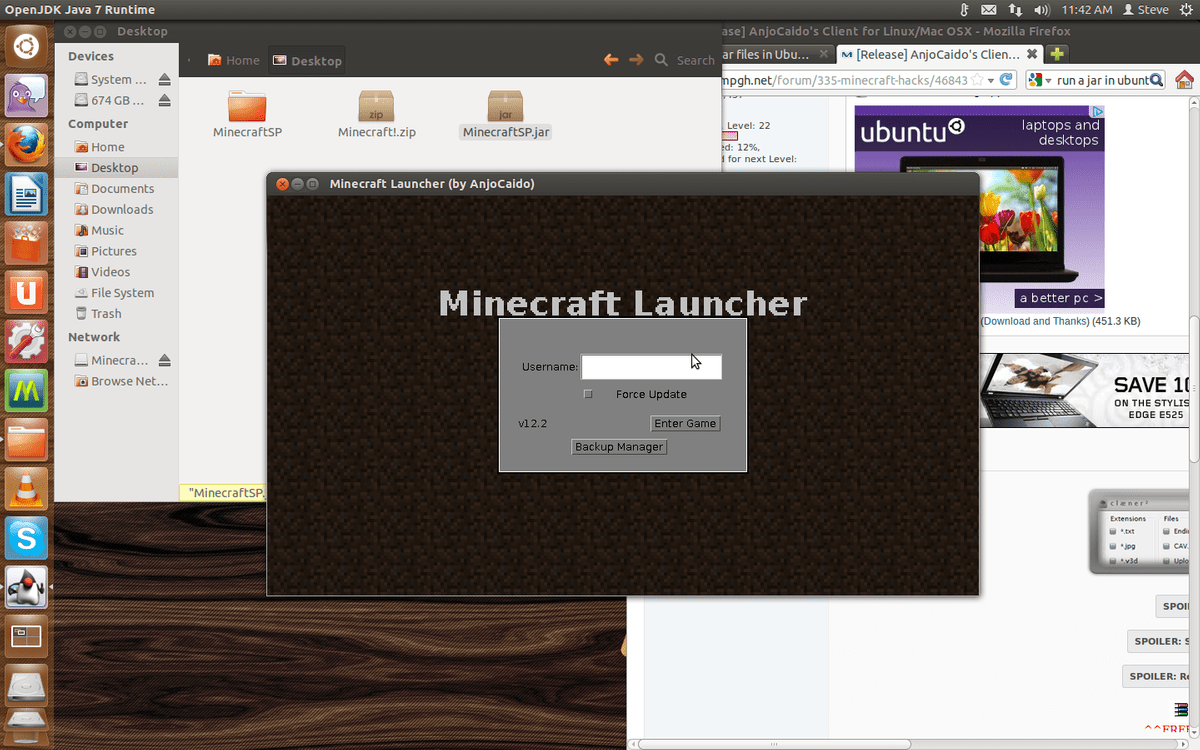 Minecraft launcher by anjocaido for mac