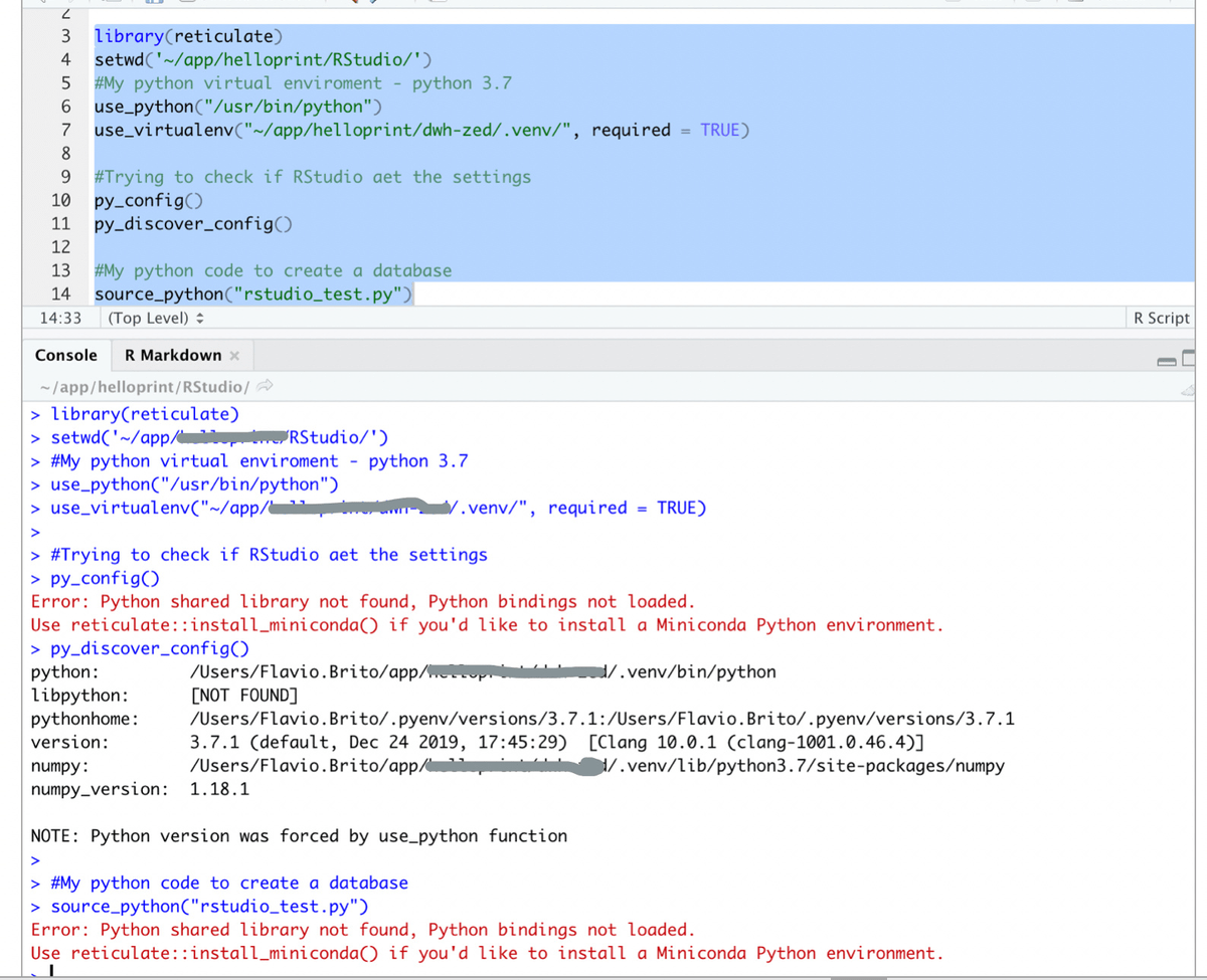 Run an excel file in python for mac