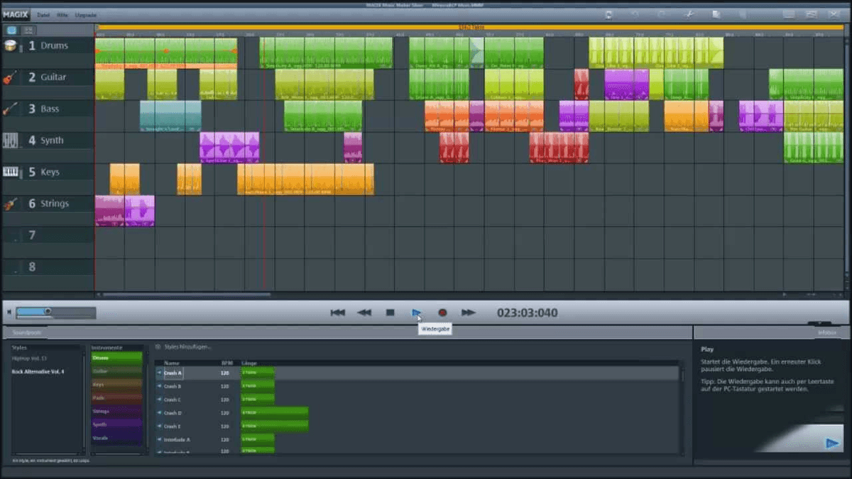 Example Of Rfo Basic Soundpool Magix music maker soundpool dvd collection mega pack 9 ...