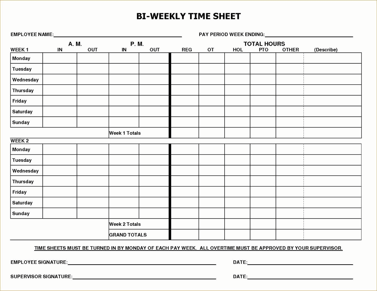 weekly-timesheet-for-multiple-employees-excel-template for Free Printable Bi Weekly Time Sheets Weekly timesheet for multiple employees excel template for Free Printable Bi Weekly Time Sheets