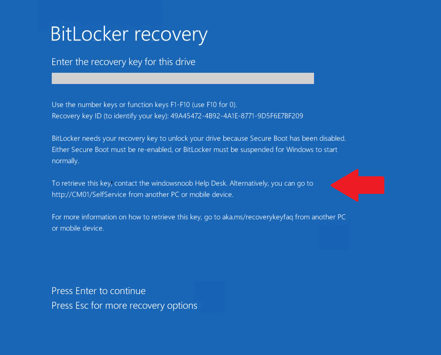 Windows bitlocker recovery key generator