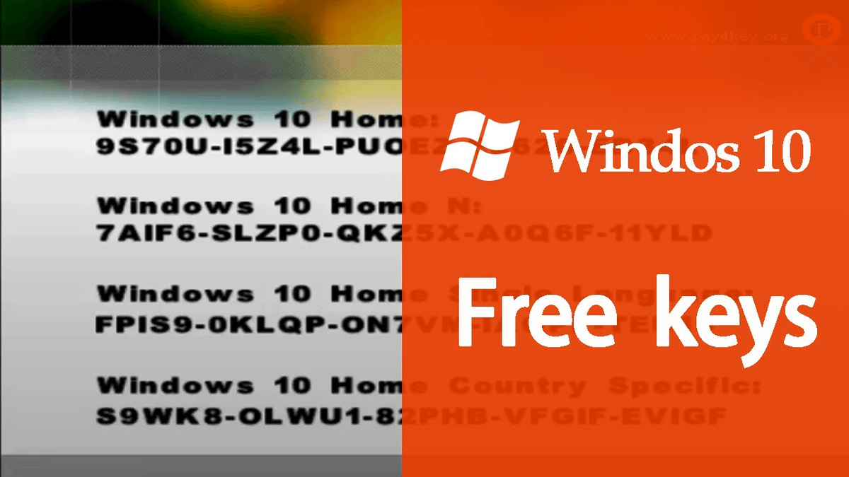 Windows 10 pro product key 2017