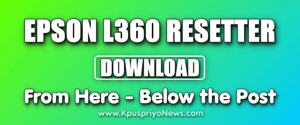 Epson L360 Printer Driver Free Download วิธีการลง