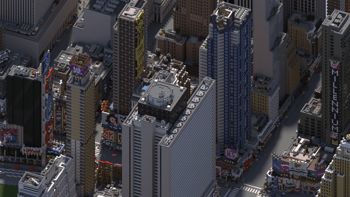 New york city map for minecraft 1.7.10