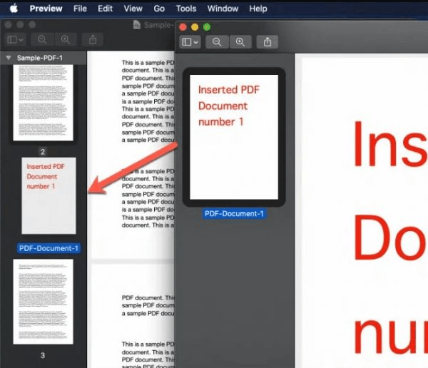 Use word for mac to combine 2 pdfs