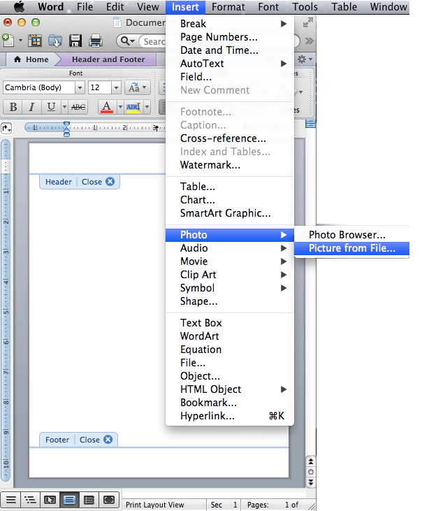 Microsoft word for mac attach another document