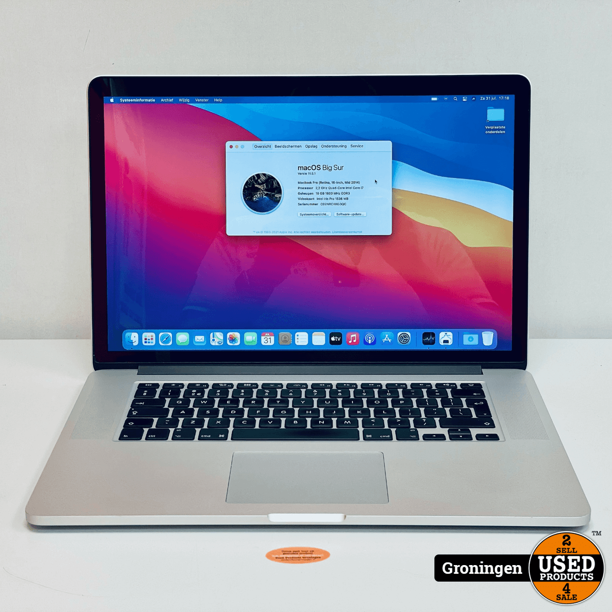 How much can i sell my mac book pro 15 inch for