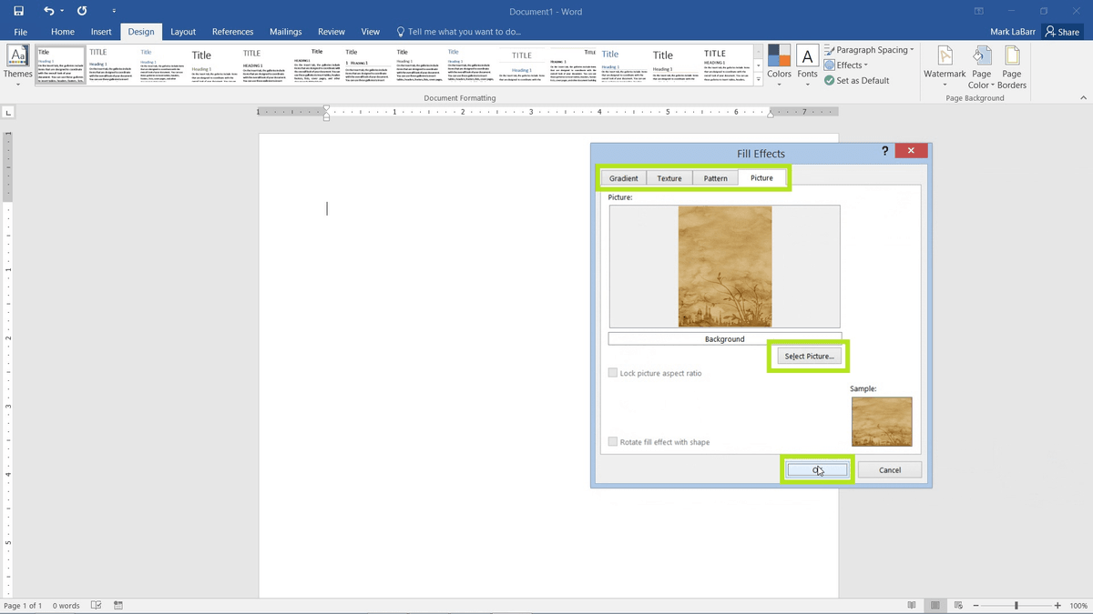 Creating drop down list in word 2016 for mac