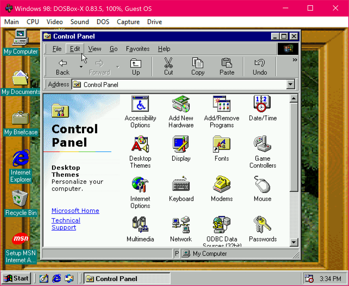 Windows 95 emulator download mac