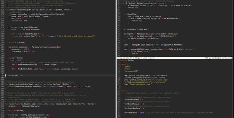 Best text editor for linux and mac