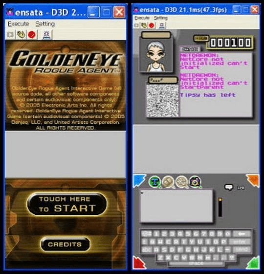 Ds emulator touch screen mac