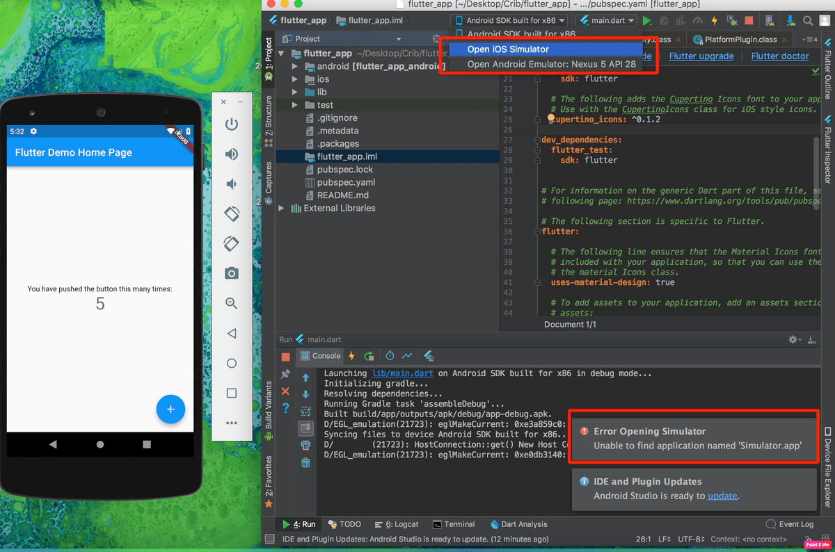 Ios android emulator for mac