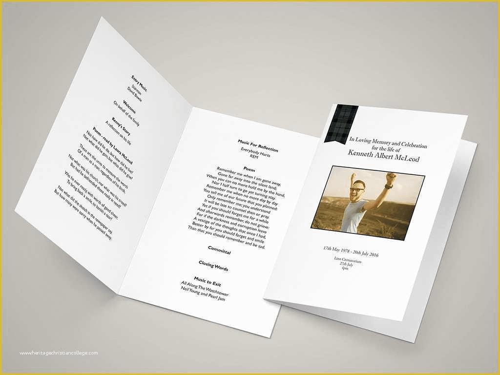 Malayalam funeral service template