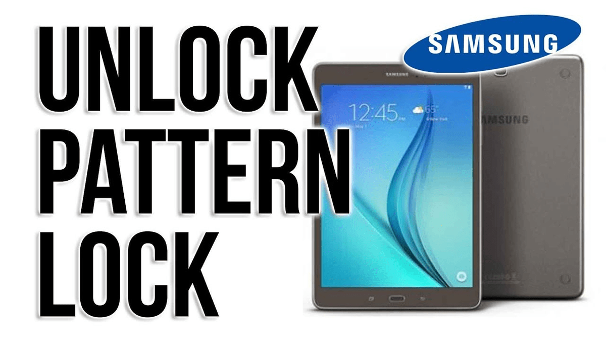 How to unlock pattern lock on samsung galaxy with googl...