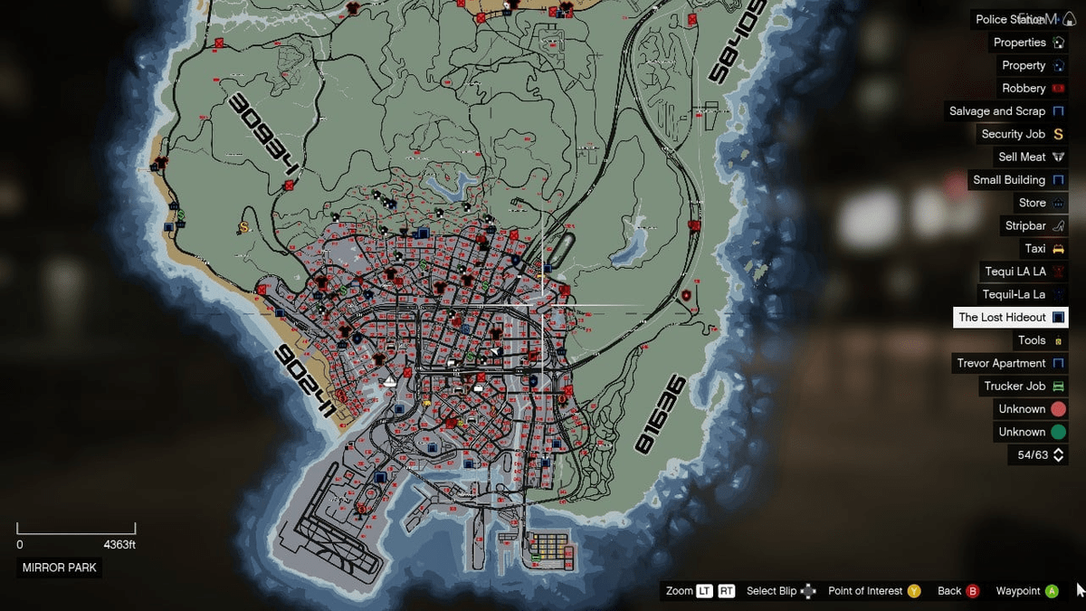 Postal Code Script Fivem Gta fivem map postal code