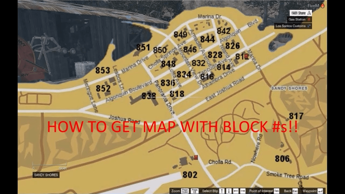 Gta fivem map postal code